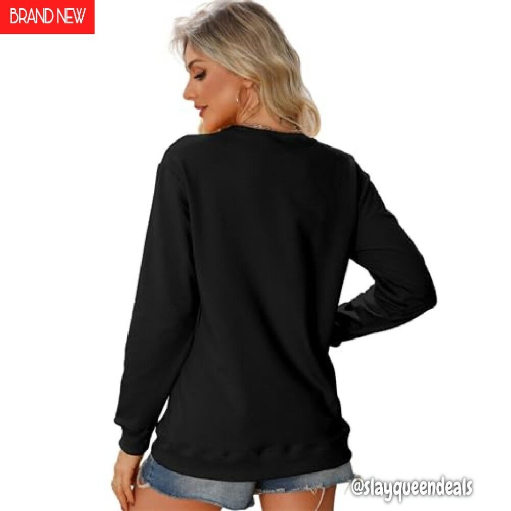 Women's Inspirational Sweatshirt, Crewneck Pullover, Soft Cotton Blend - Picture 3 of 7